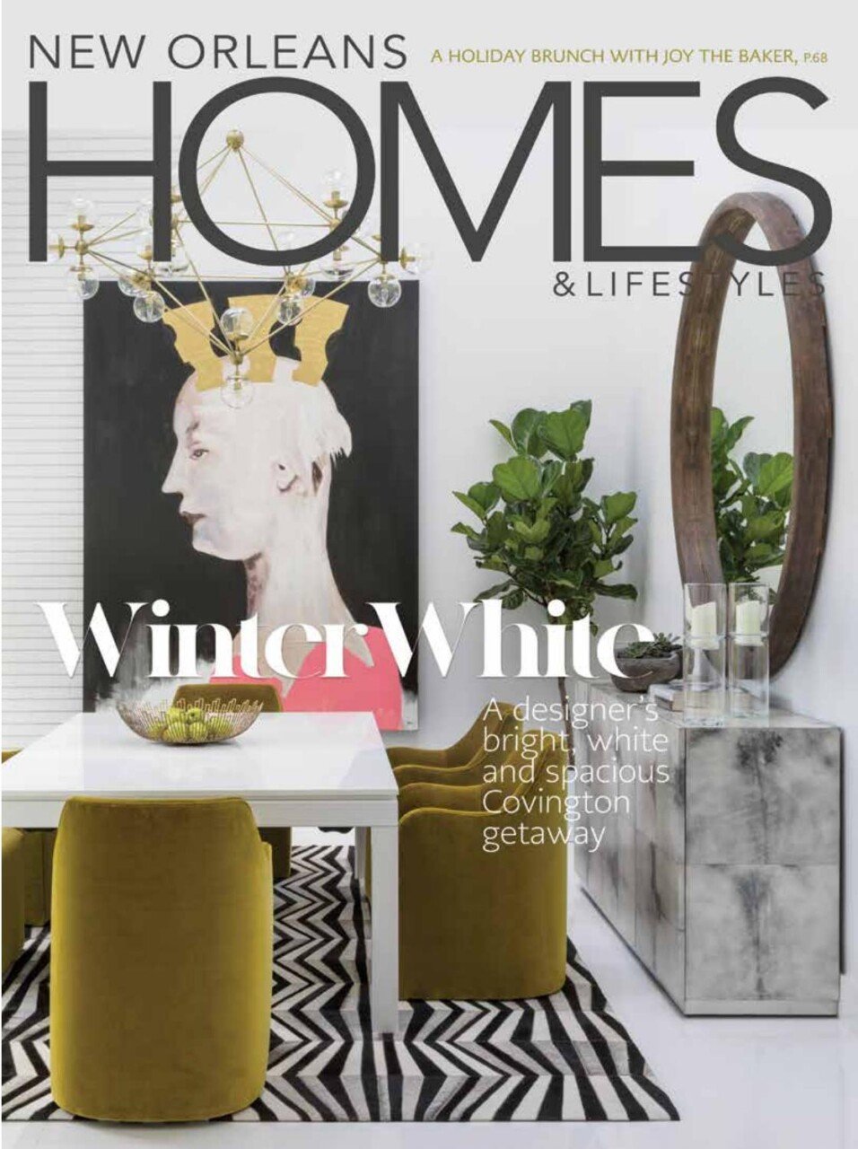 New Orleans Homes - Winter 2018 magazine cover