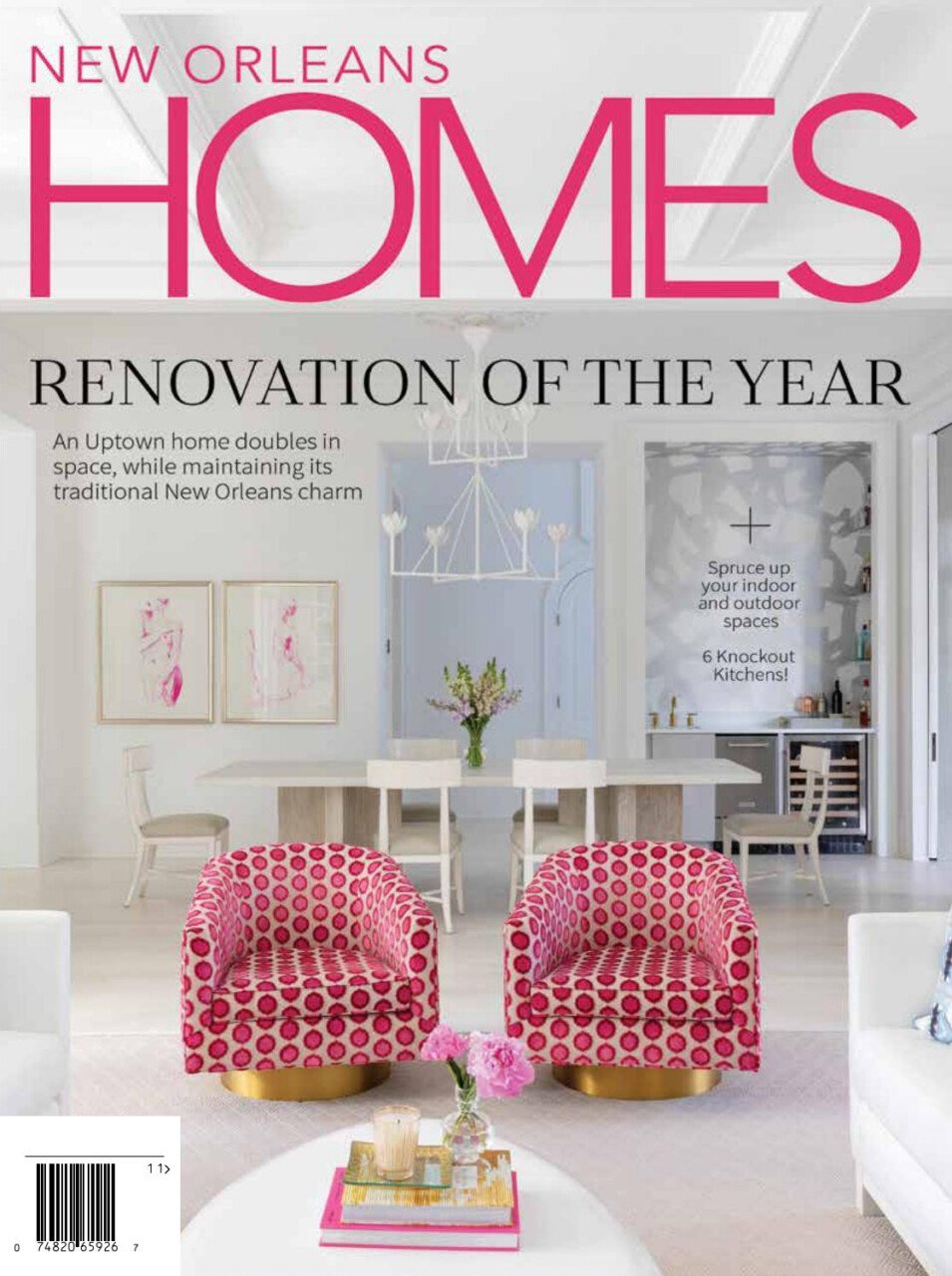 New Orleans Homes - Spring 2021 magazine cover